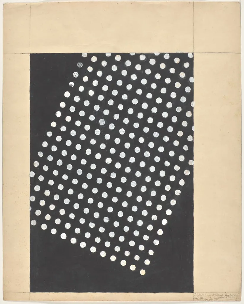 Untitled, by Henryk Berlewi, gouache, 1923