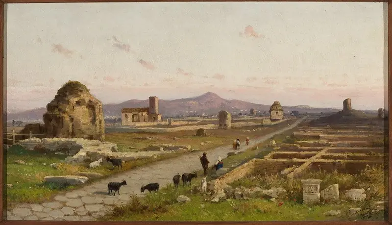 Via Appia, by Henryk Cieszkowski