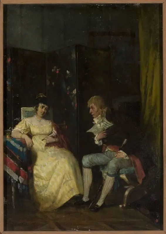 Conversation, by Henryk Piątkowski