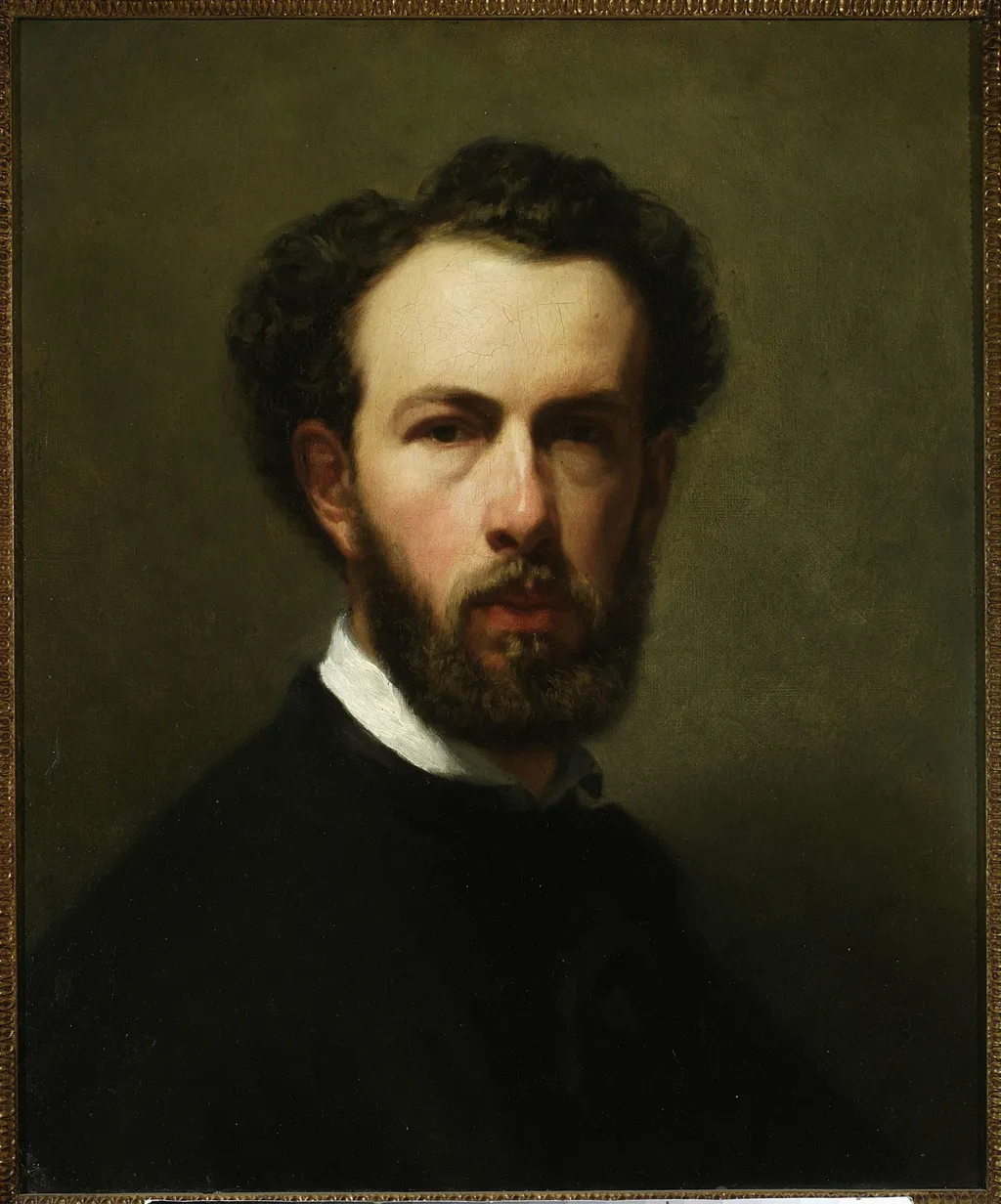 Self-portrait, by Henryk Rodakowski, oil, 1849