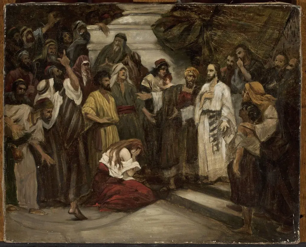 Adulteress, by Henryk Siemiradzki