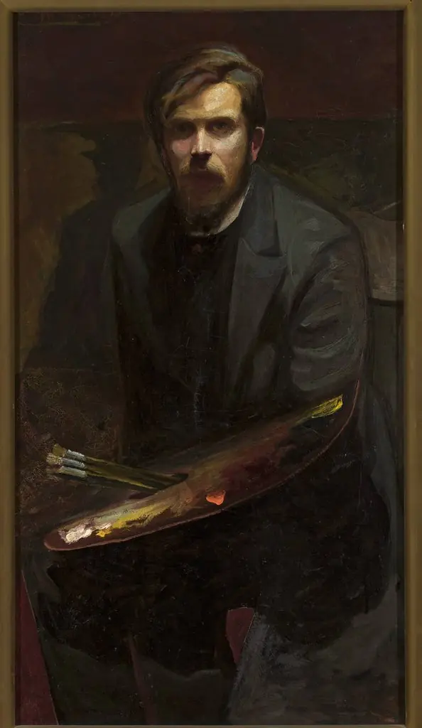 Self-portrait, by Henryk Szczyglinski