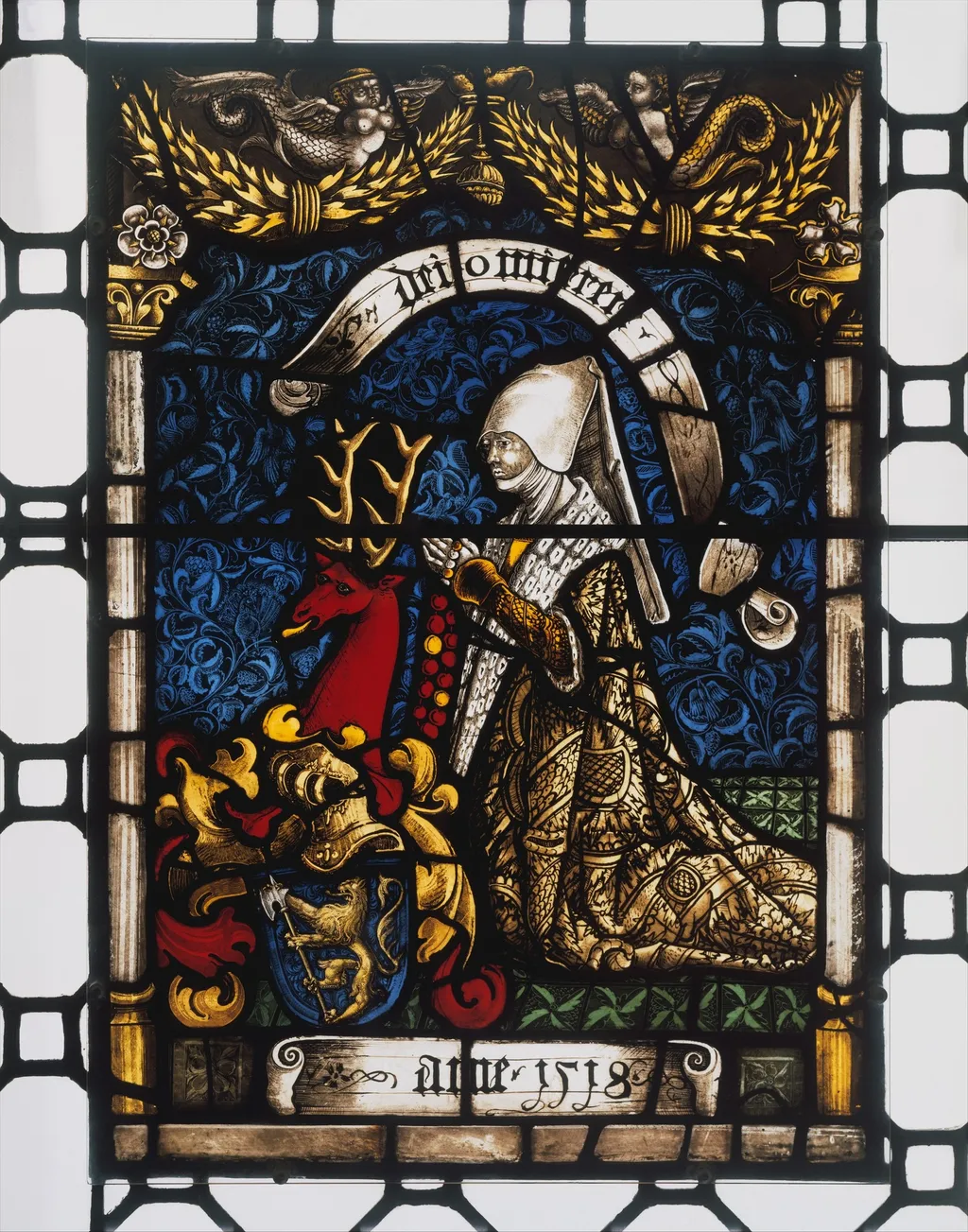 Heraldic Panel of Barbara von Zimmern, unspecified, 1518