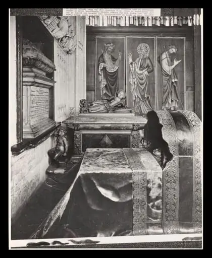 Church Interior with Sculptures, by Herbert Felton