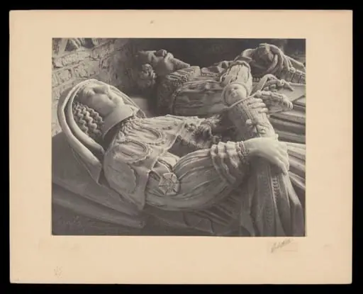 The Savage Memorial Table Tomb, Elmley Castle Church, Worcestershire, by Herbert Felton