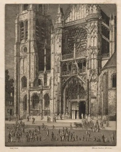 Sevins Cathedral, by Herbert Gordon Warlow
