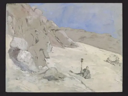 Aboo Simbel, by Hercules Brabazon Brabazon