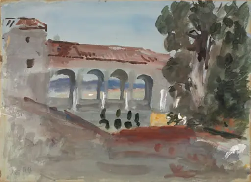 Generalife, Granada, by Hercules Brabazon Brabazon