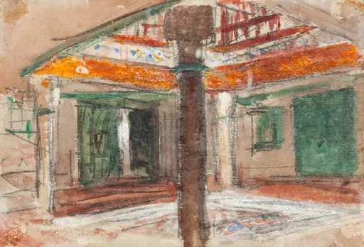 Interior of an Exotic Palace, by Hercules Brabazon Brabazon