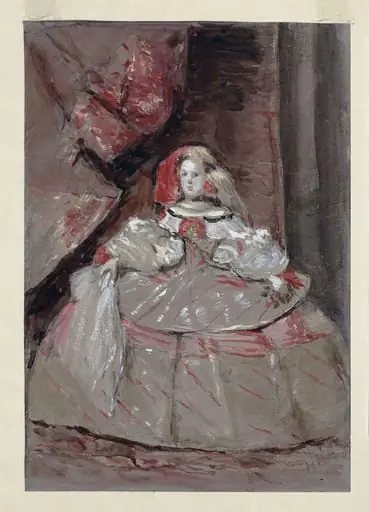 The Infanta Margarita, by Hercules Brabazon Brabazon