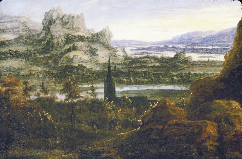 River Landscape, by Hercules Segers