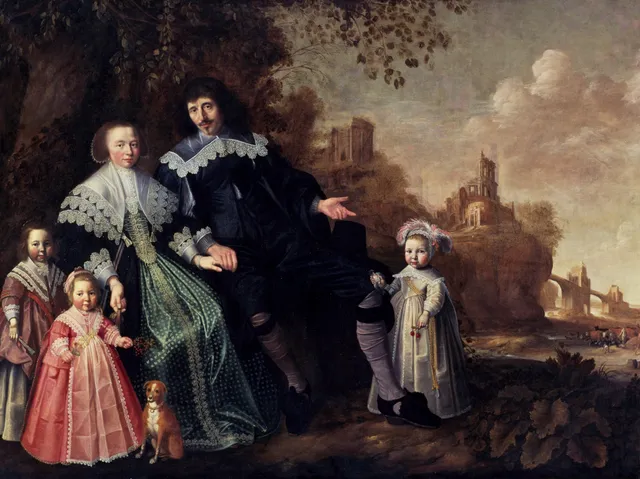 Family Group, by Herman Doncker