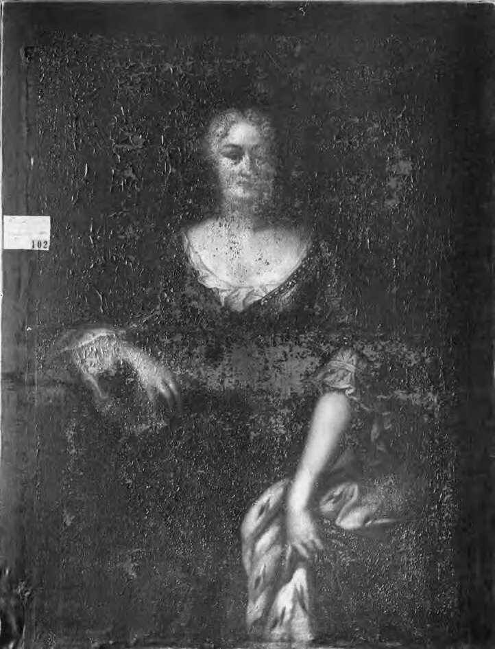 Elisabet Sofia Maria, 1683-1767, prinsessa av Holstein-Norburg, hertiginna av Holstein-Sonderburg-Plön, hertiginna av Braunschweig-Lüneburg, furstinna av Braunschweig-Wolfenbüttel, by Herman Hendrik de Quiter the Younger, oil, 1718