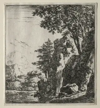 La chute d'eau