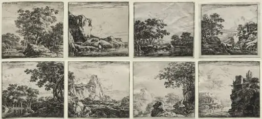 Etchings by Herman Naiwincx, by Herman Naiwinx