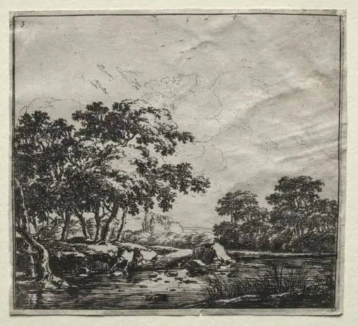 The River near the Woods, by Herman Naiwinx