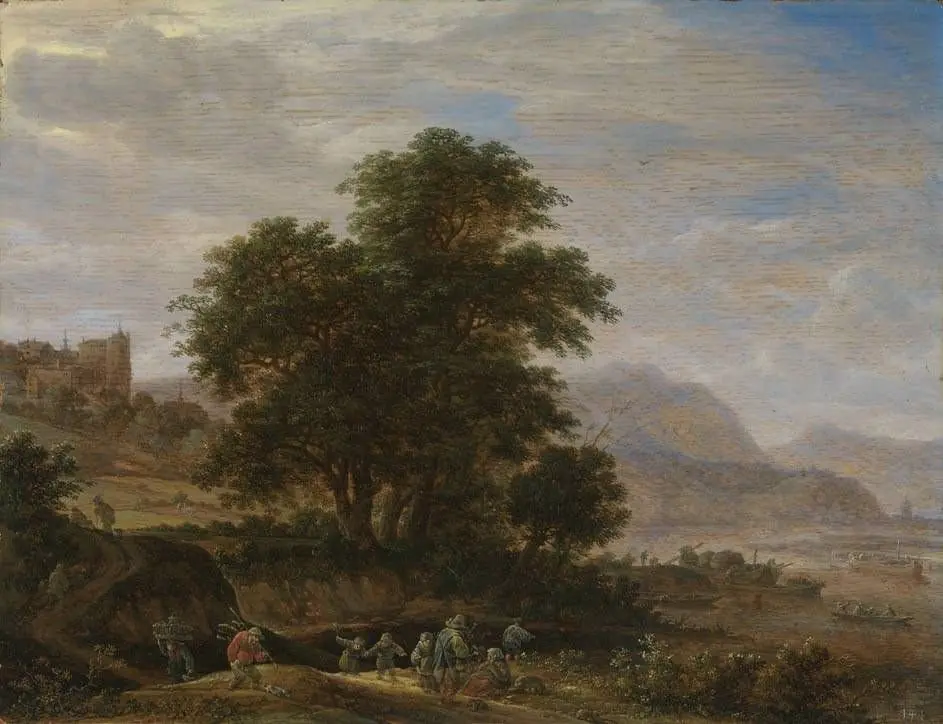 Flussgegend, by Herman Saftleven