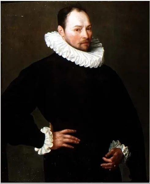 Portrait of a man aged 33