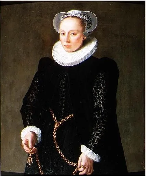 Portrait of a woman aged 24