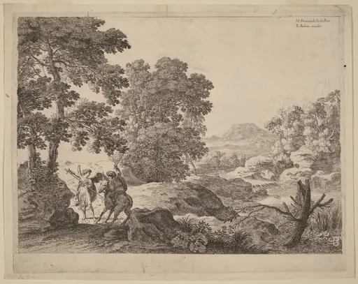 Balaam and the Ass, by Herman van Swanevelt