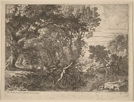 Pan and Syrinx, by Herman van Swanevelt