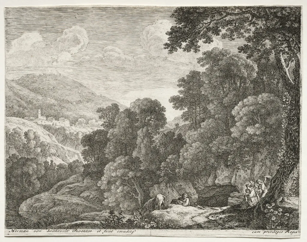The Cave, by Herman van Swanevelt, 1653