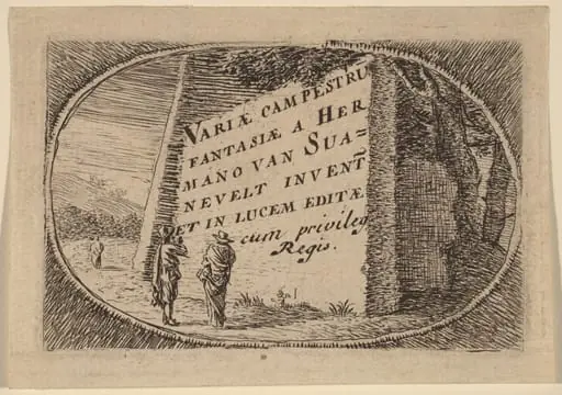 Title Page, by Herman van Swanevelt