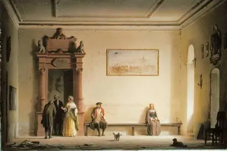 The Waitingroom, by Hermann Dyck