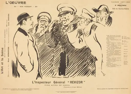 L'Inspecteur Général Revizor, by Hermann-Paul