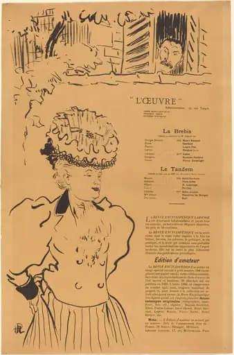 La Brebis; Le Tandem, by Hermann-Paul