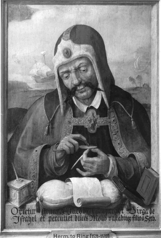 Balaam (?), by Hermann tom Ring, unspecified, 1568