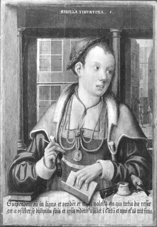 Sibylla Tiburtina, by Hermann tom Ring, unspecified, 1568