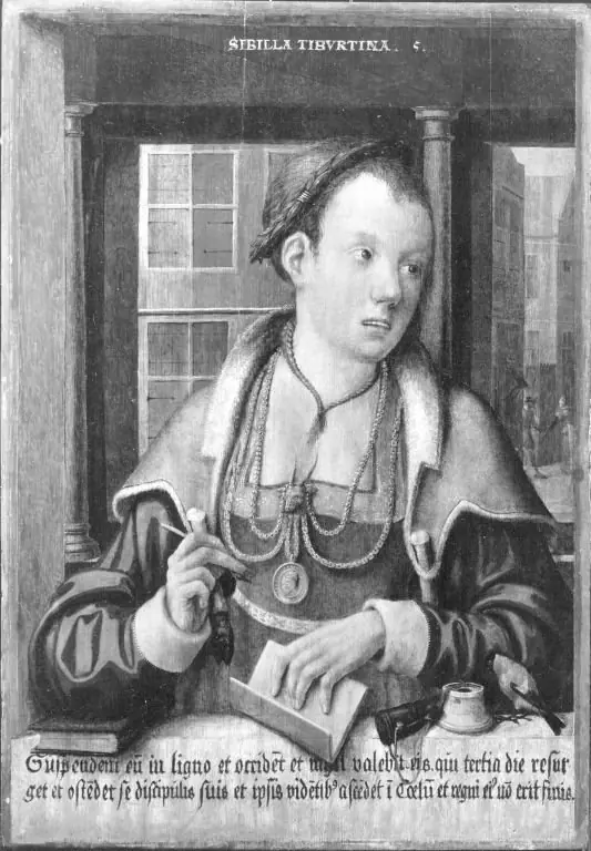 Sibylla Tiburtina, by Hermann tom Ring