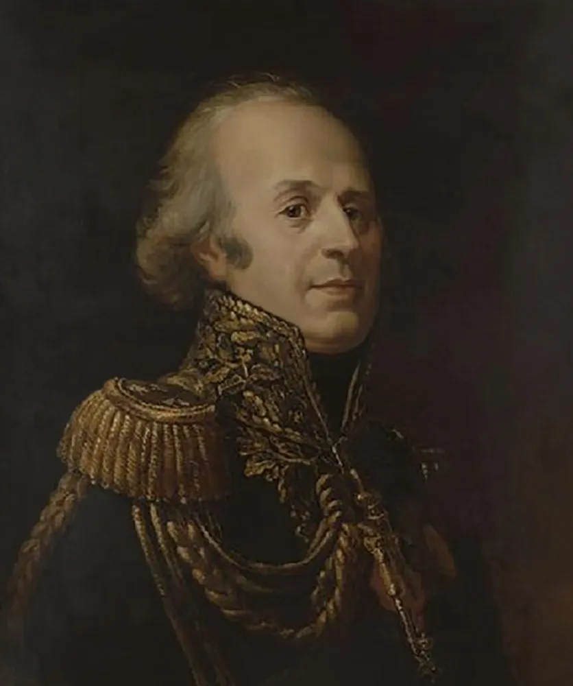Louis-Marie-Jacques-Almaric, comte de Narbonne-Lara, by Herminie Déhérain, oil, 1838