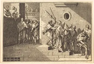 Herod Sending Christ back to Pilate