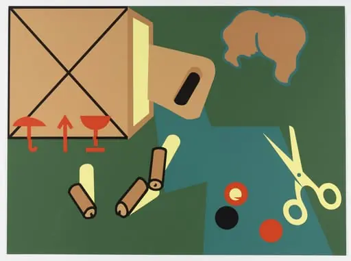 Untitled, by Hervé Télémaque