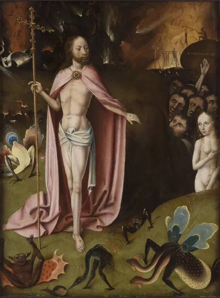 Christ in Limbo, by Hieronymus Bosch