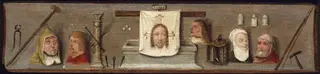 Instruments of the Passion of Christ, by Hieronymus Bosch, 1500
