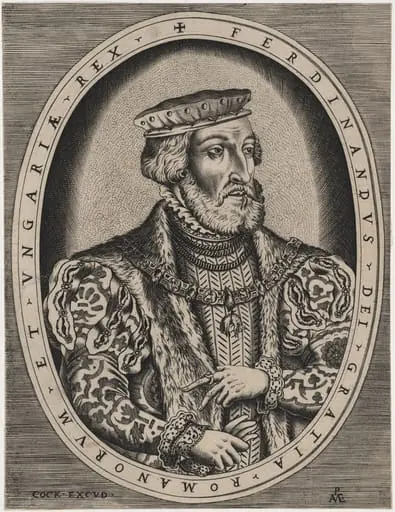 Ferdinand I, Roman Emperor, by Hieronymus Cock