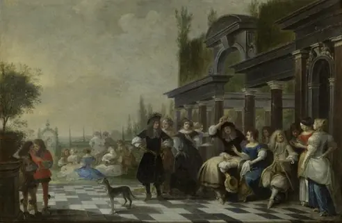 Patty-cake, by Hieronymus Janssens