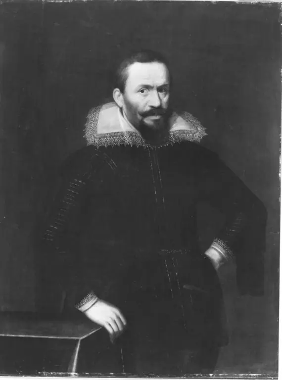 Portrait of an unknown man aged 41 year, by Hieronymus van Kessel