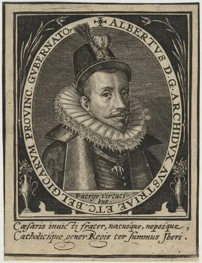 Albert VII, Archduke of Austria, by Hieronymus Wierix