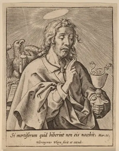 Si mortiferum quid biberint ... (Saint John the Evangelist)