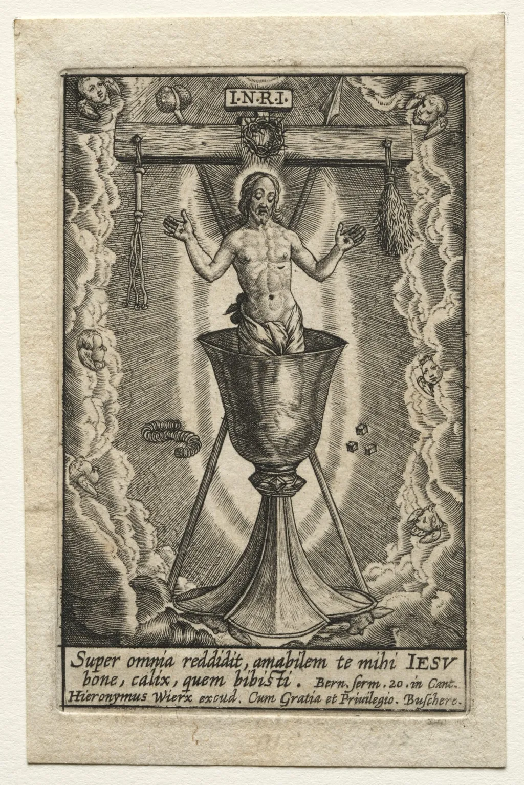 The Blood of the Redeemer, by Hieronymus Wierix, 1619