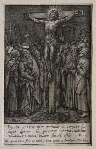 The Passion: Christ Crucified, by Hieronymus Wierix
