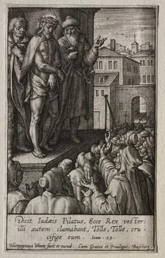 The Passion: Ecce Homo, by Hieronymus Wierix
