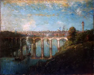 High Bridge, New York, by Henry Ward Ranger