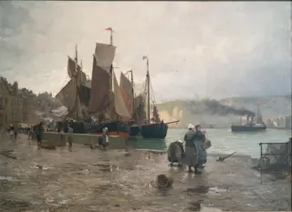 High Tide at Dieppe