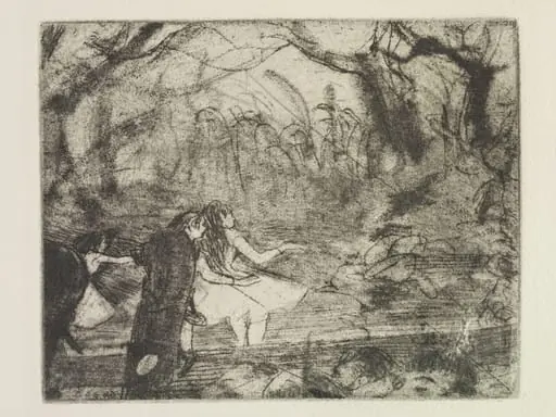 Sur la Scène, by Hilaire-Germain Edgar Degas