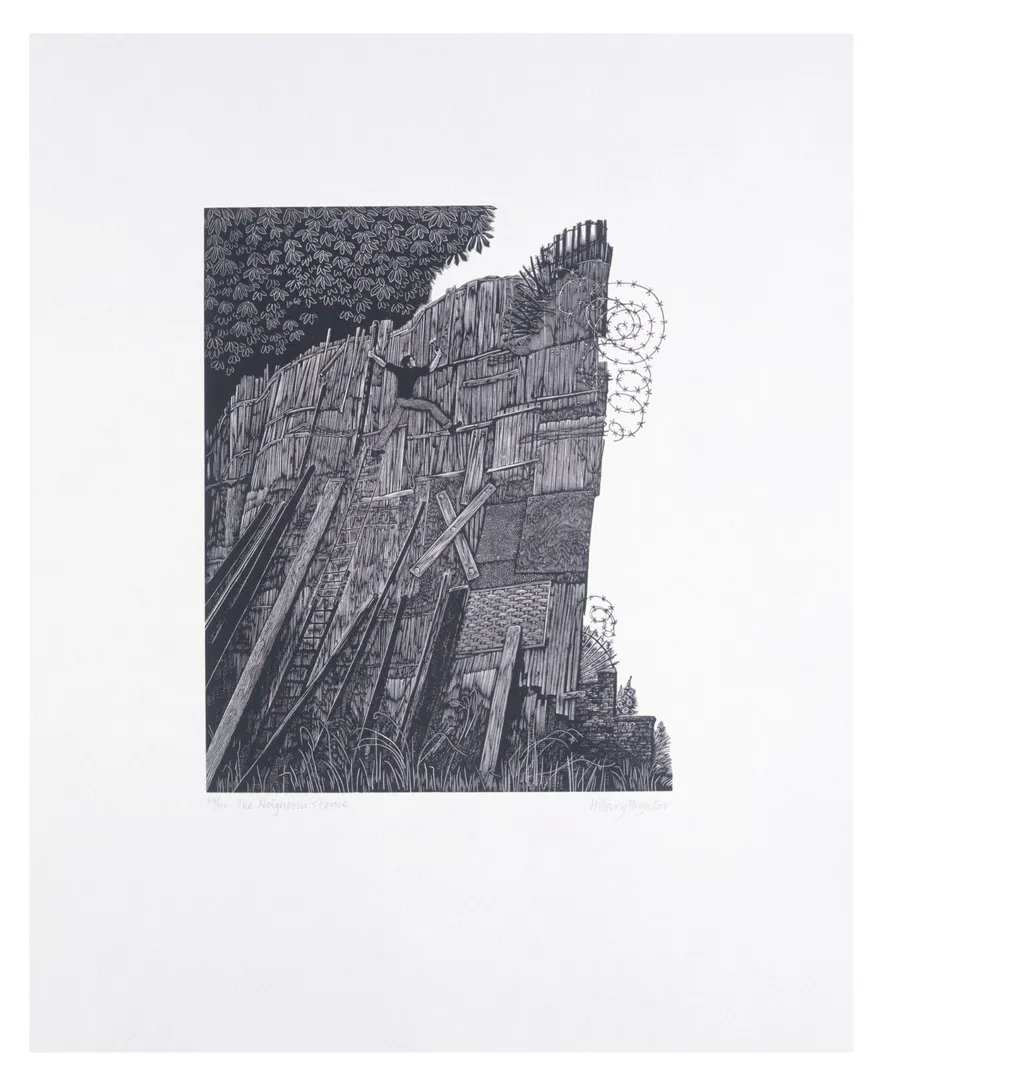 The Neighbour's Fence, by Hilary Paynter, 1995